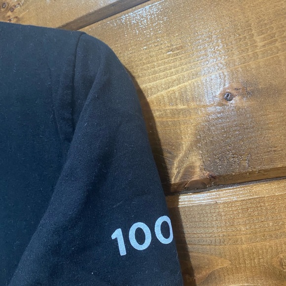 Peloton Black 100 Century Ride Tee Shirt - Picture 3 of 6